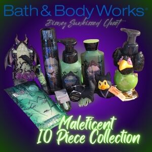 Disney Villains Maleficent Bath Body & Works 10 Piece Collection